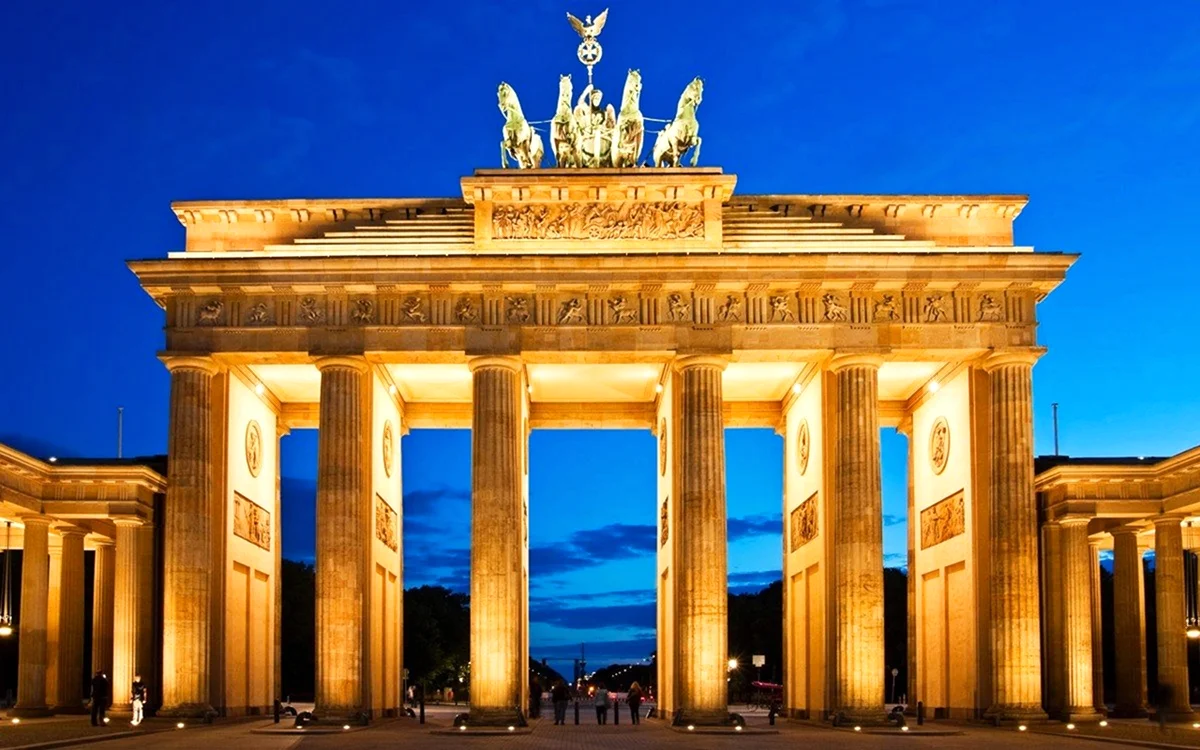 Германия Берлин Бранденбургские ворота