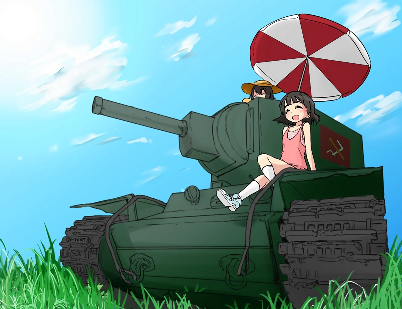 Girls und Panzer кв-2