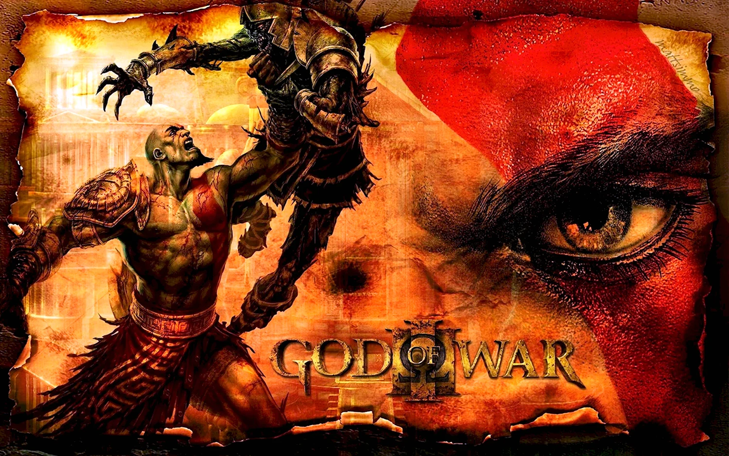 God of War 3 Постер