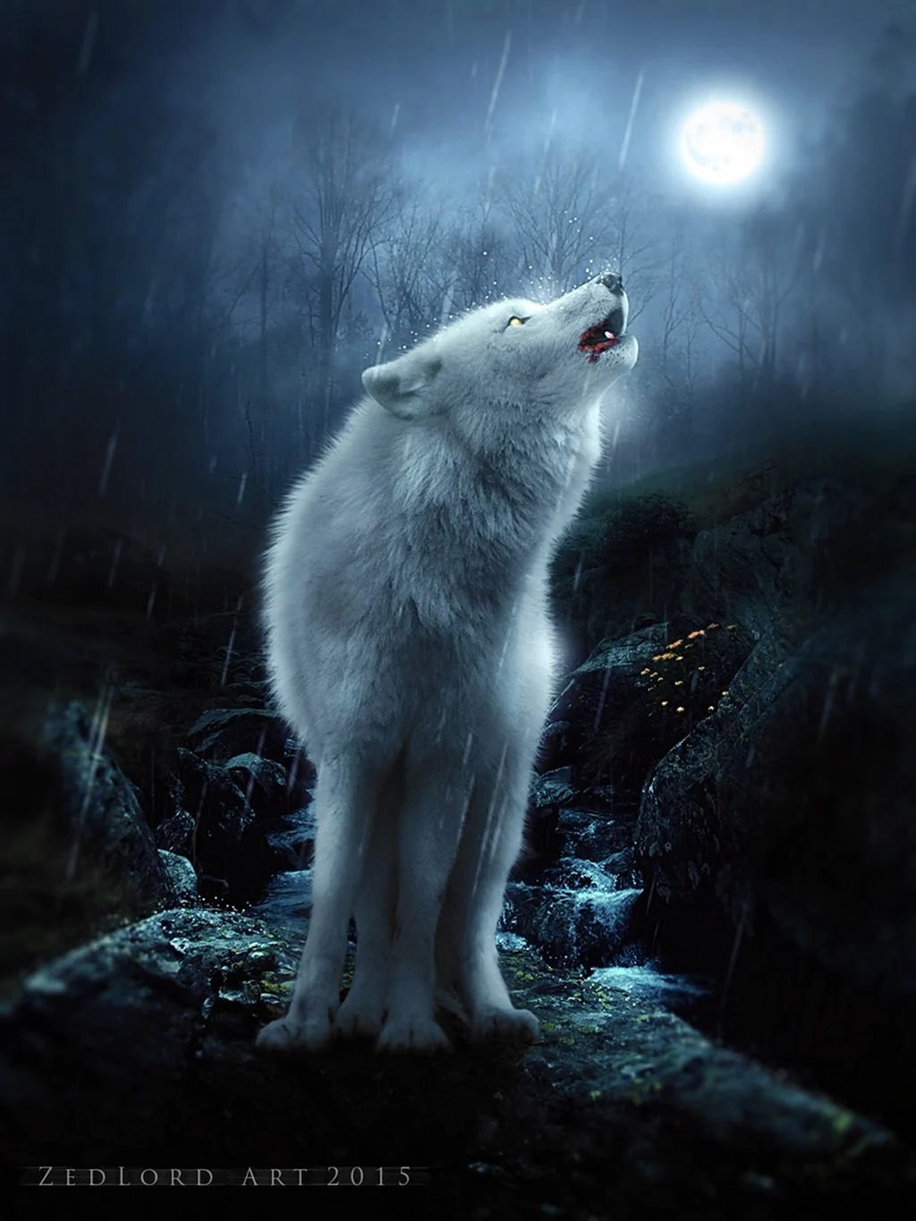 Грустный волк