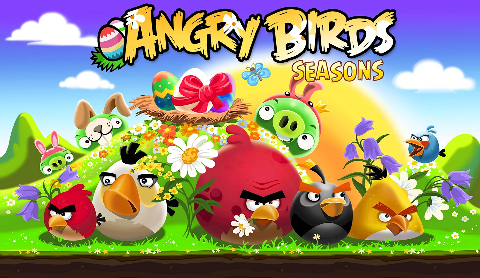 Игра Angry Birds Seasons