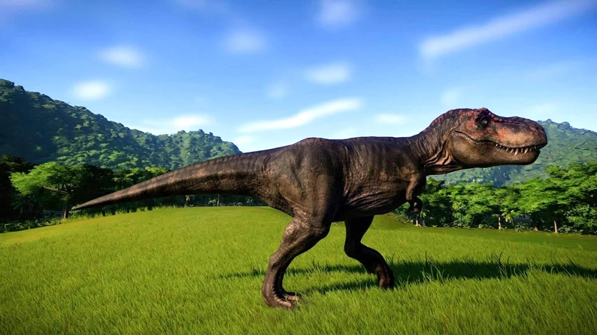 Jurassic World Evolution Тираннозавр