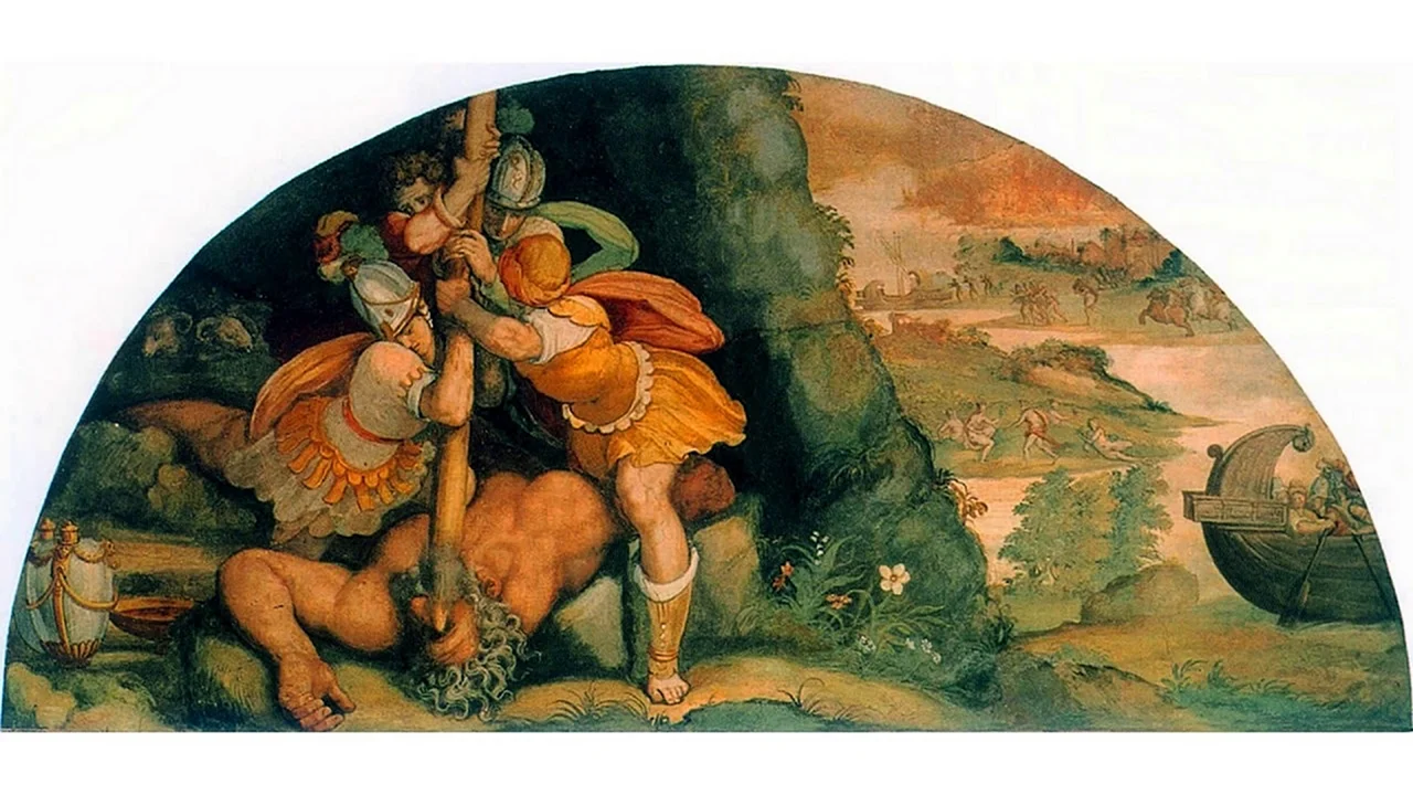 Картина Одиссея Полифем