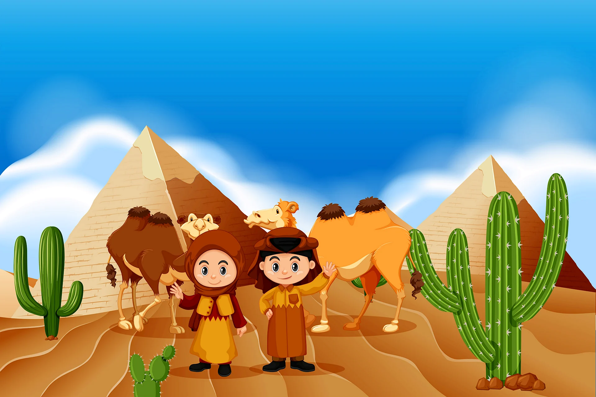 Картинки для детей путешествие в пустыню