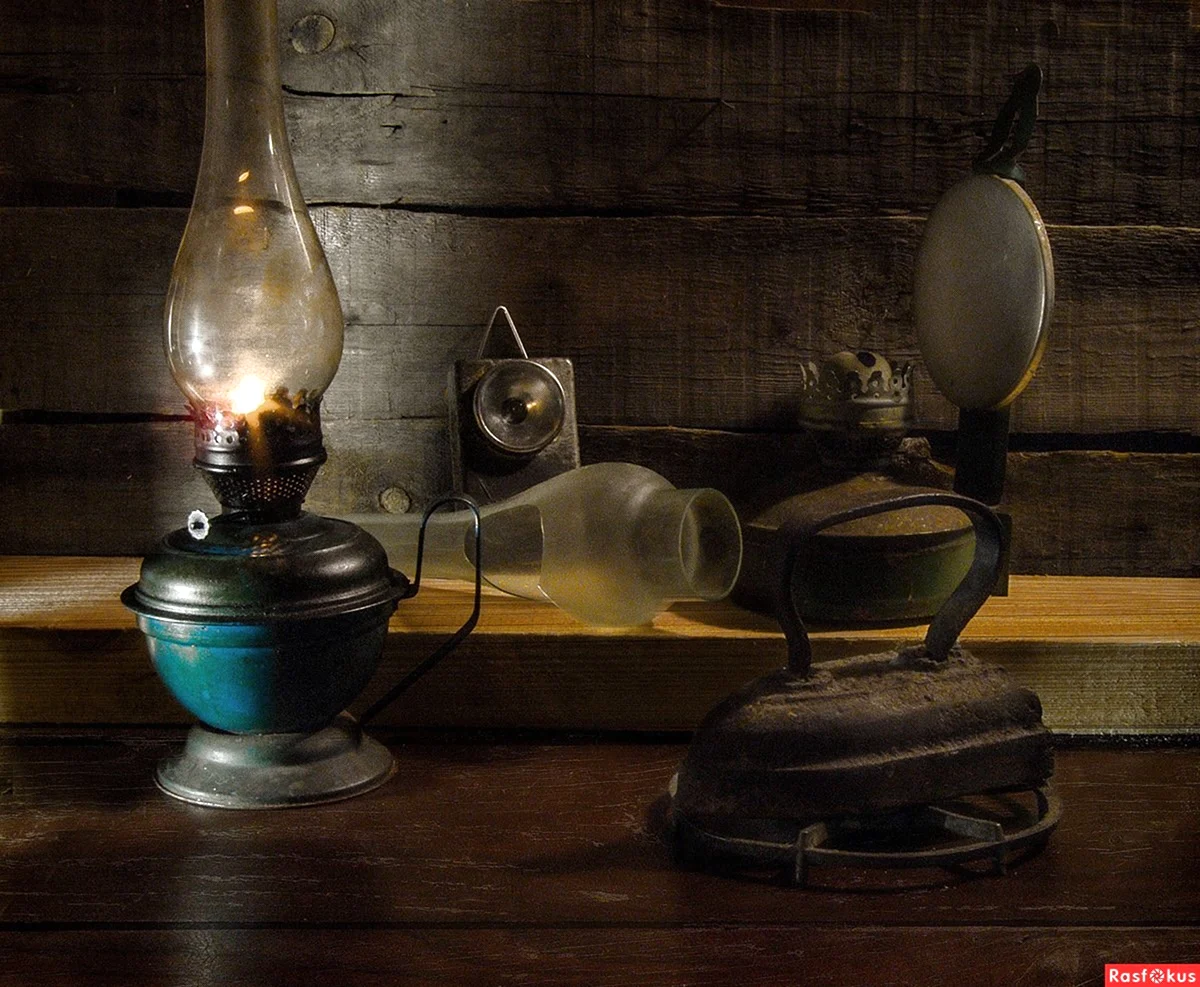 Керосиновая лампа 1830 Англия