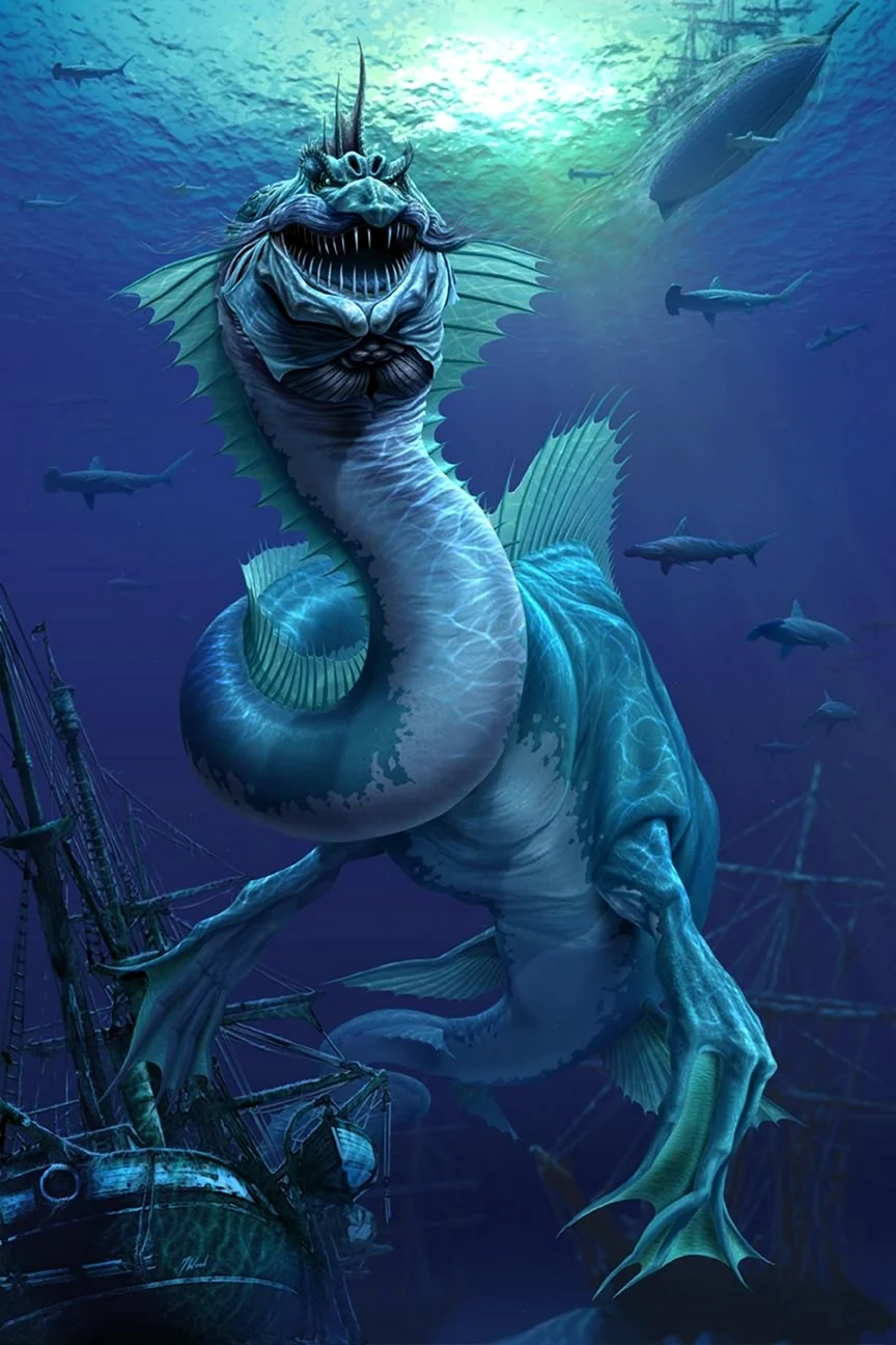 Хафгуфа подводный монстр