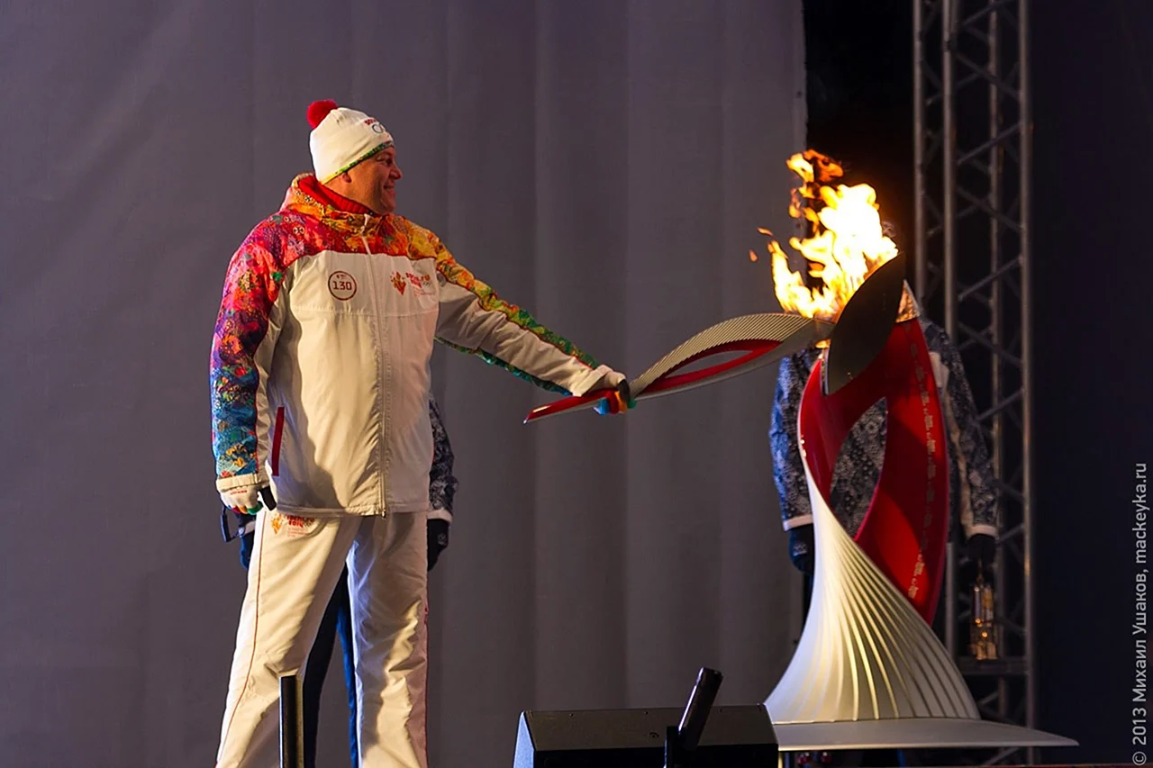Хайбулаев Олимпийский огонь