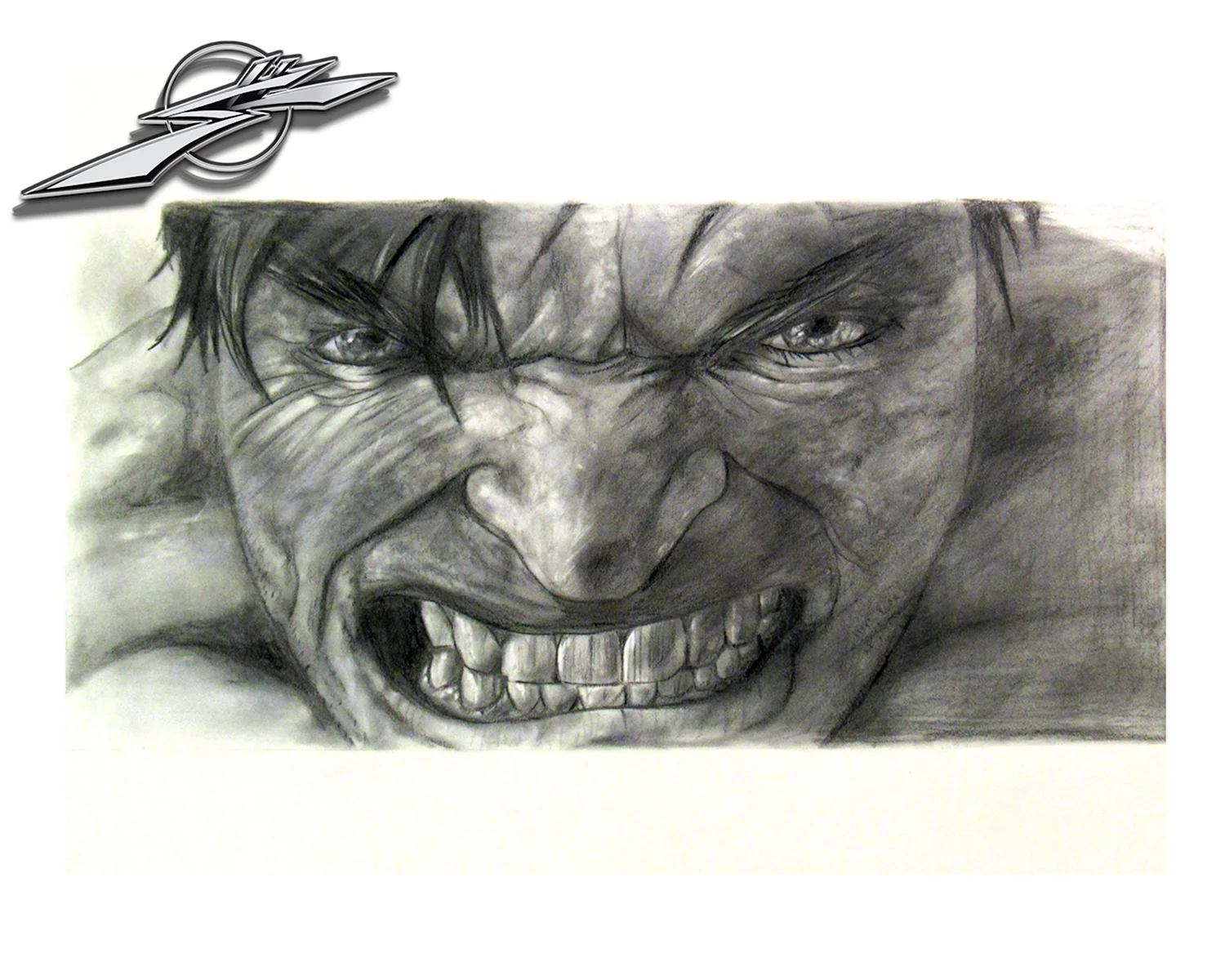 3D Рисунок Красками Как рисовать Иллюзию 3D ХАЛК drawing how to draw an Illusion HULK