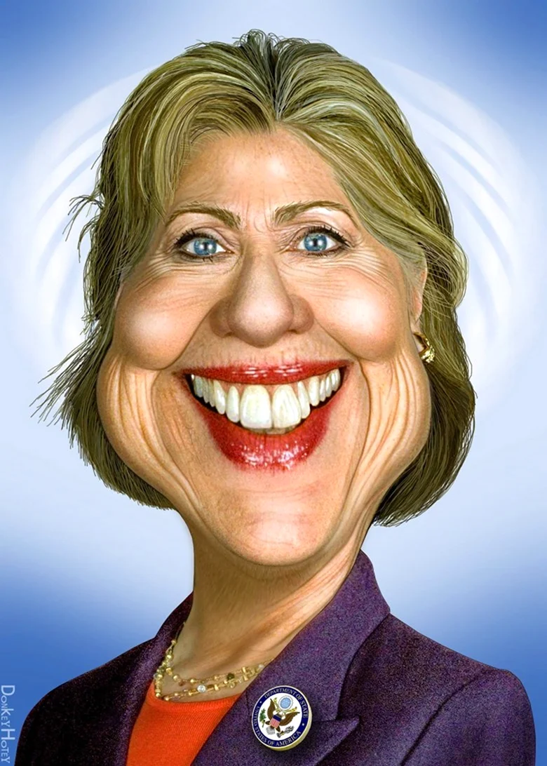 Хиллари Клинтон карикатуры