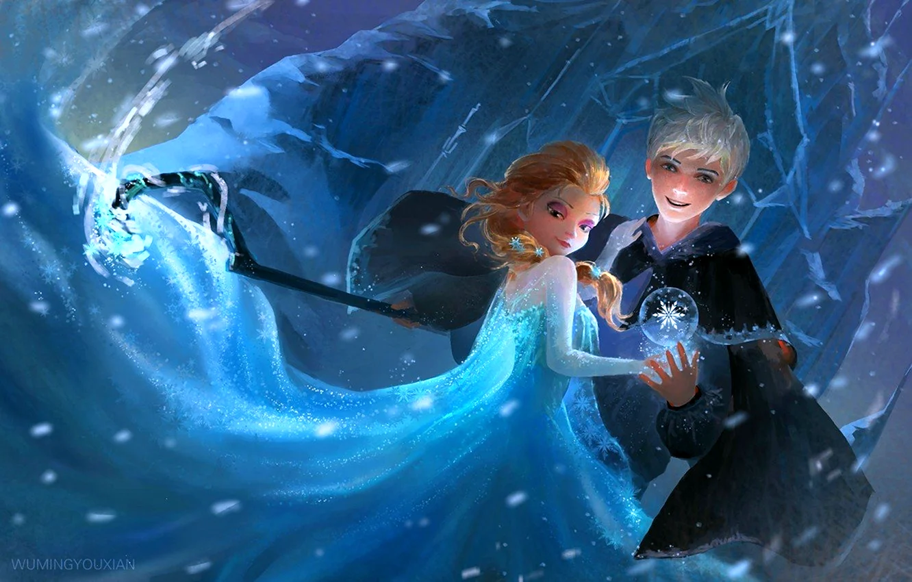 Хранители снов Jack and Elsa