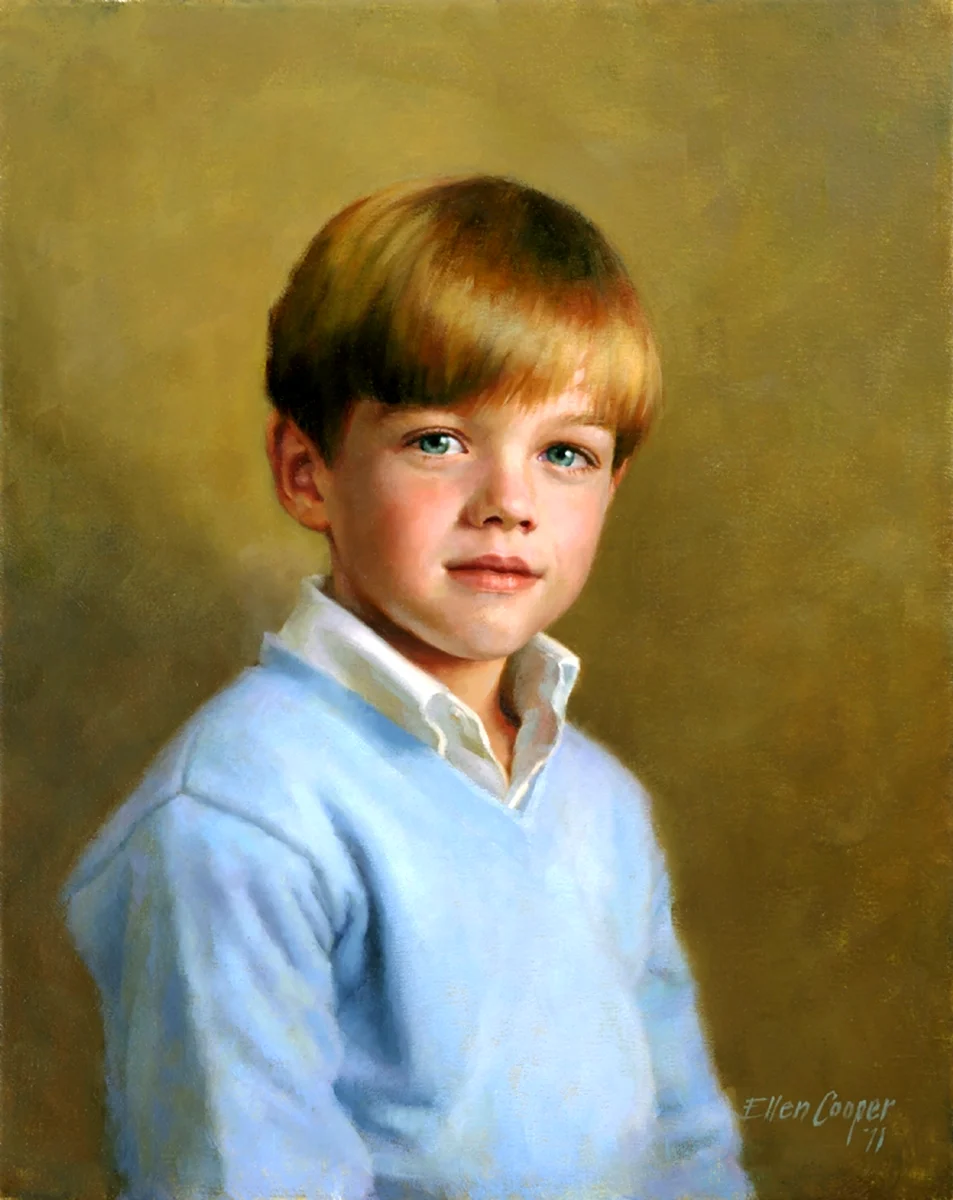 Художественный портрет мальчика