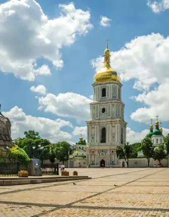 Киев Софийская площадь храм