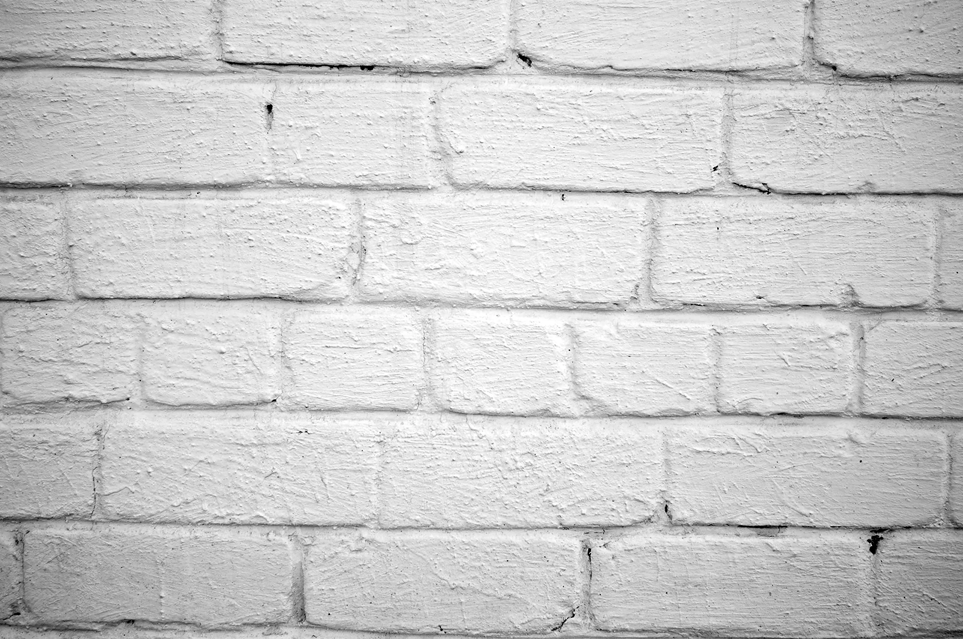 Кирпичная стена белого цвета
