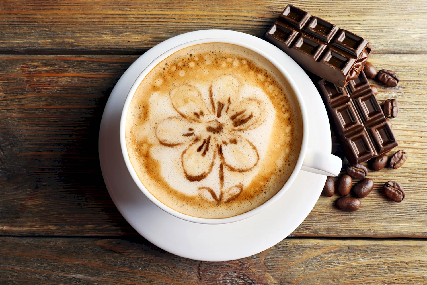 Кофе Cappuccino каппучино с шоколадом