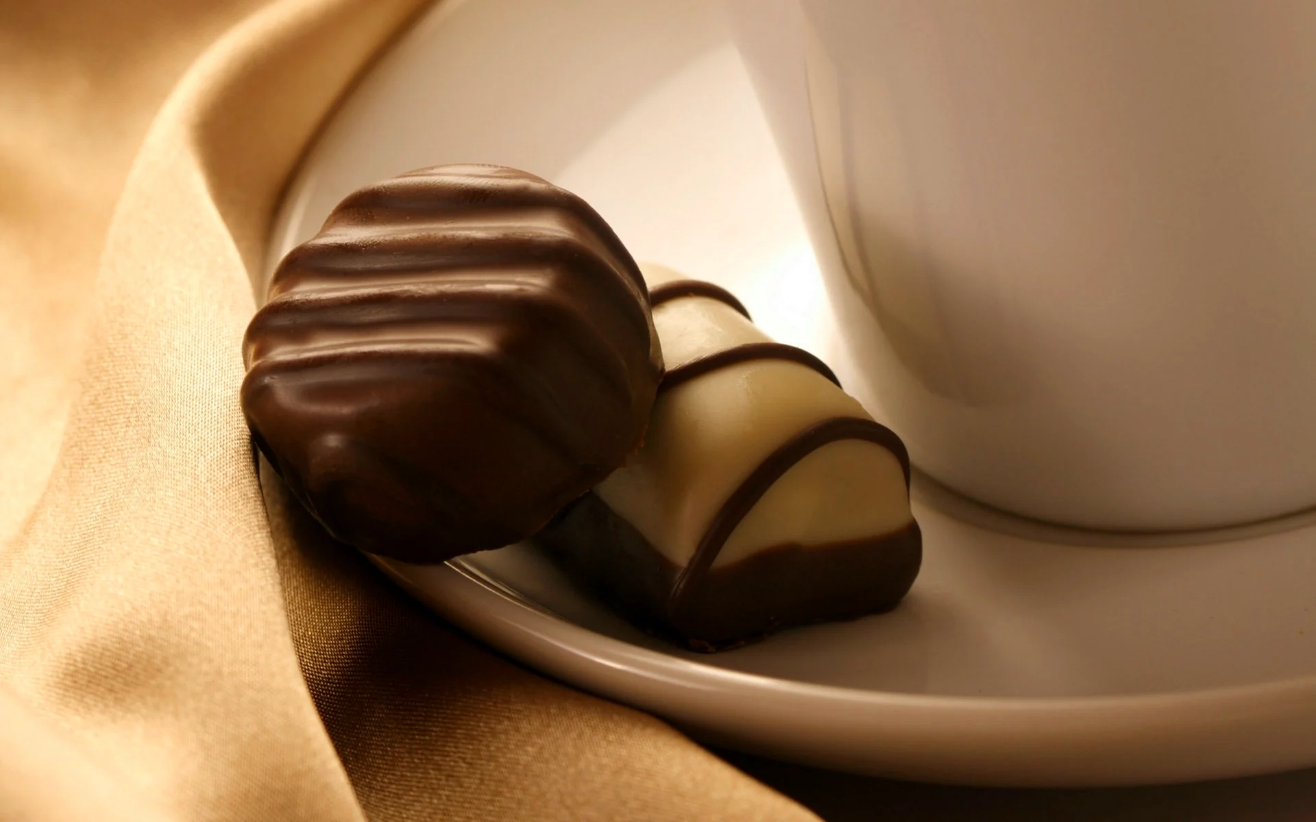 Кофейные конфеты шоколадные