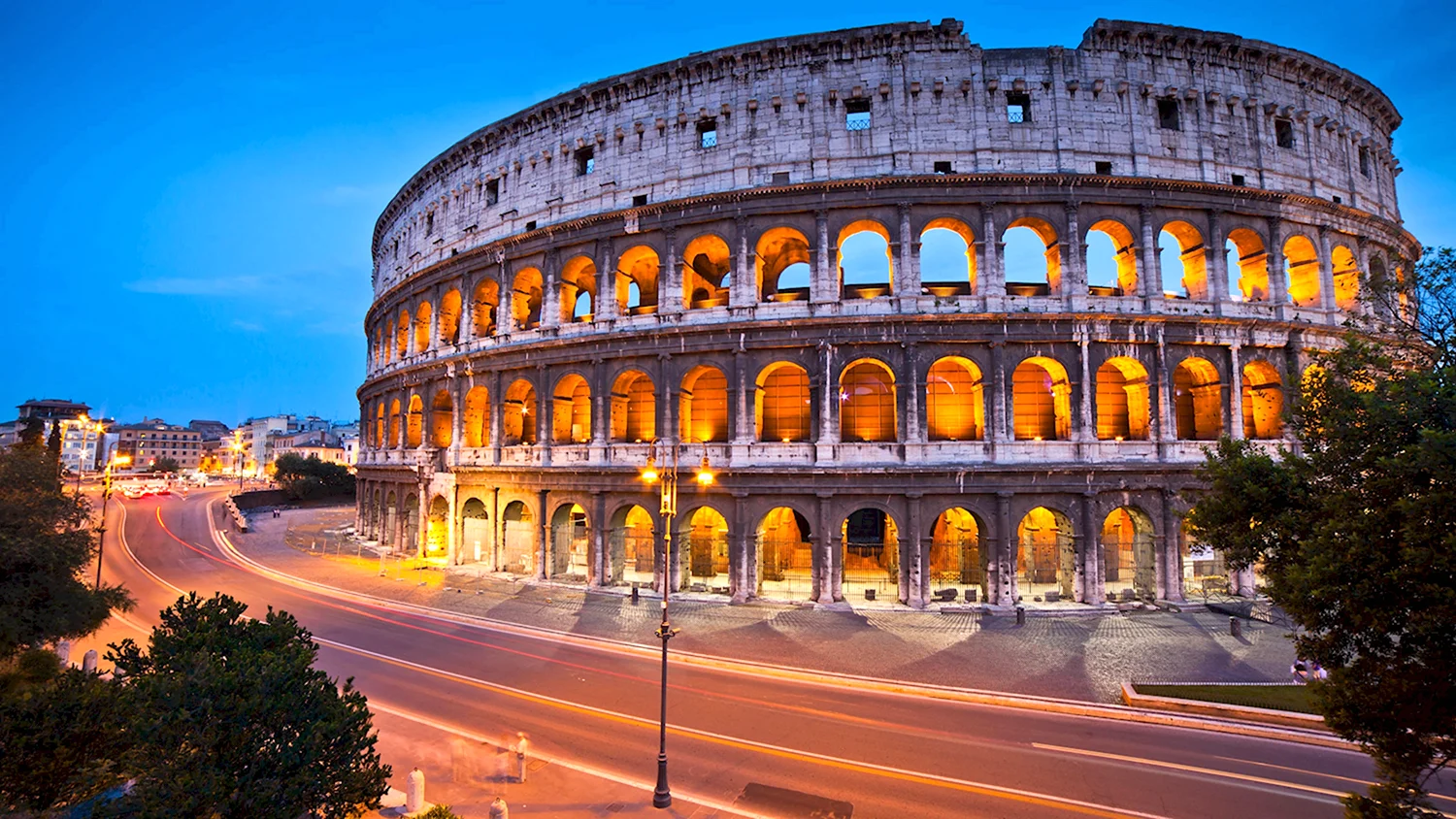 Колизей и Пантеон в Риме