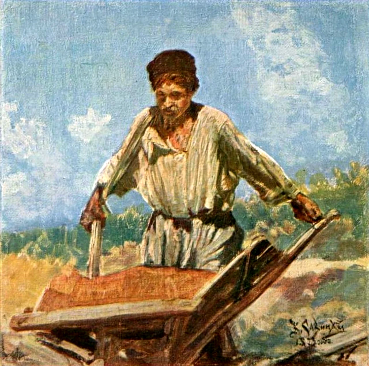 Константин Савицкий ремонтные дороги на железной дороге 1874