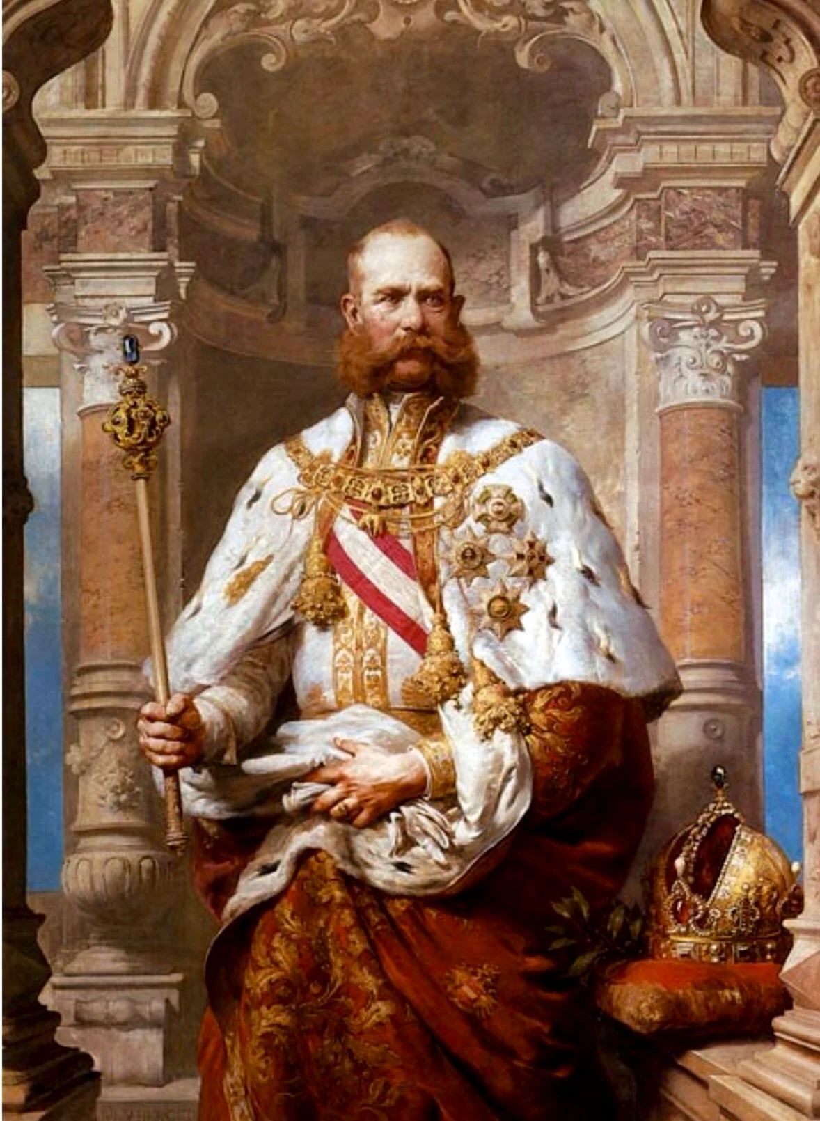 Коронационный портрет Франца Иосифа