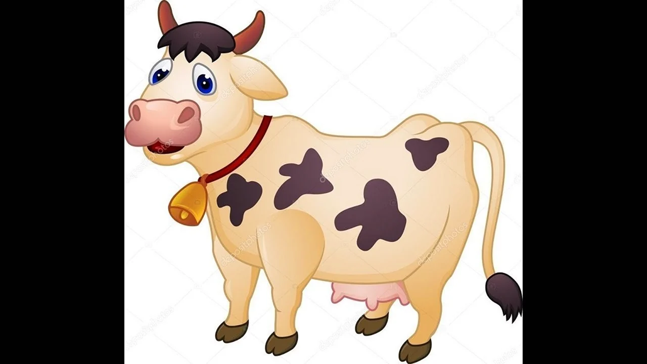 Коровы цветные для детей