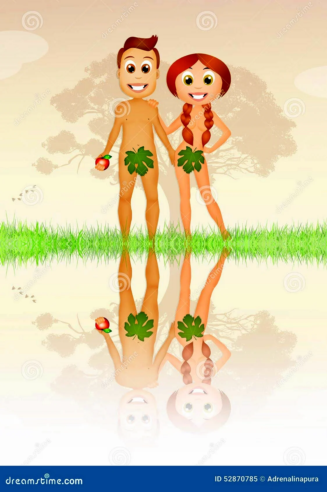 Костюм Адама и Евы