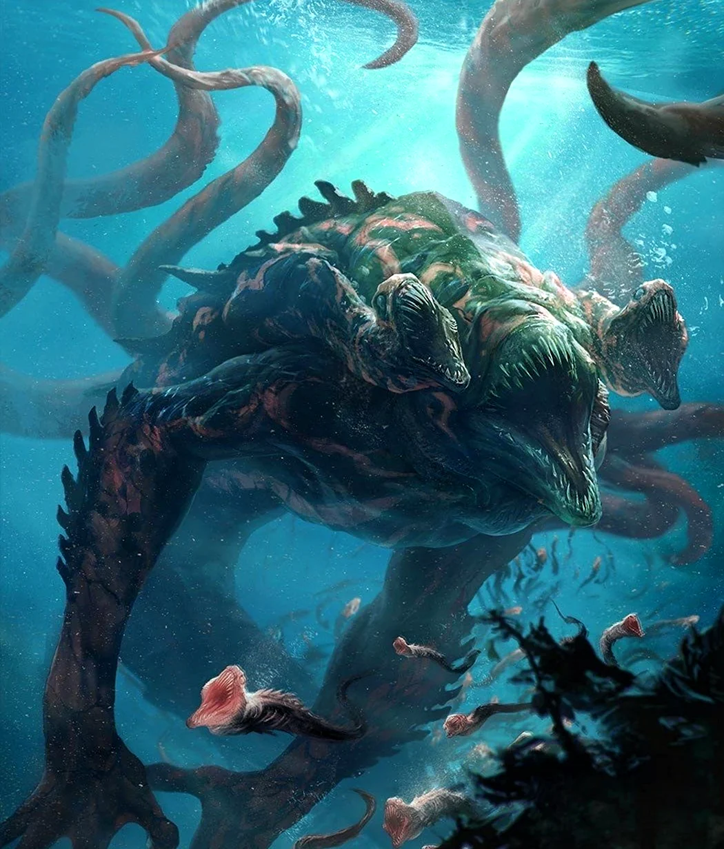Кракен Морское чудовище