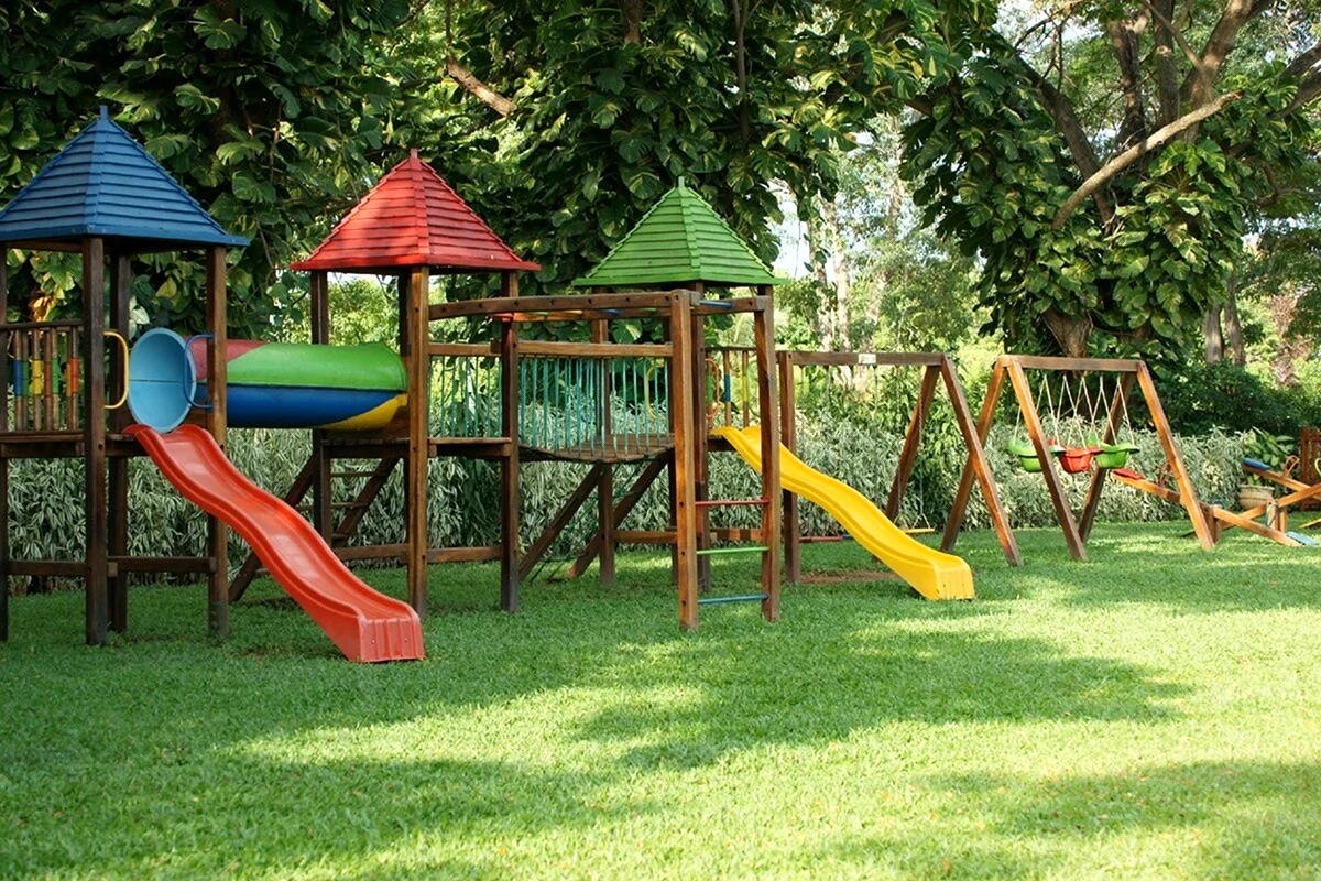 Современная детская площадка во дворе (36 фото) - красивые картинки и HD фото
