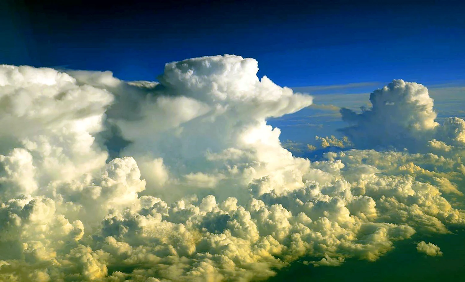 Красивые Кучевые облака