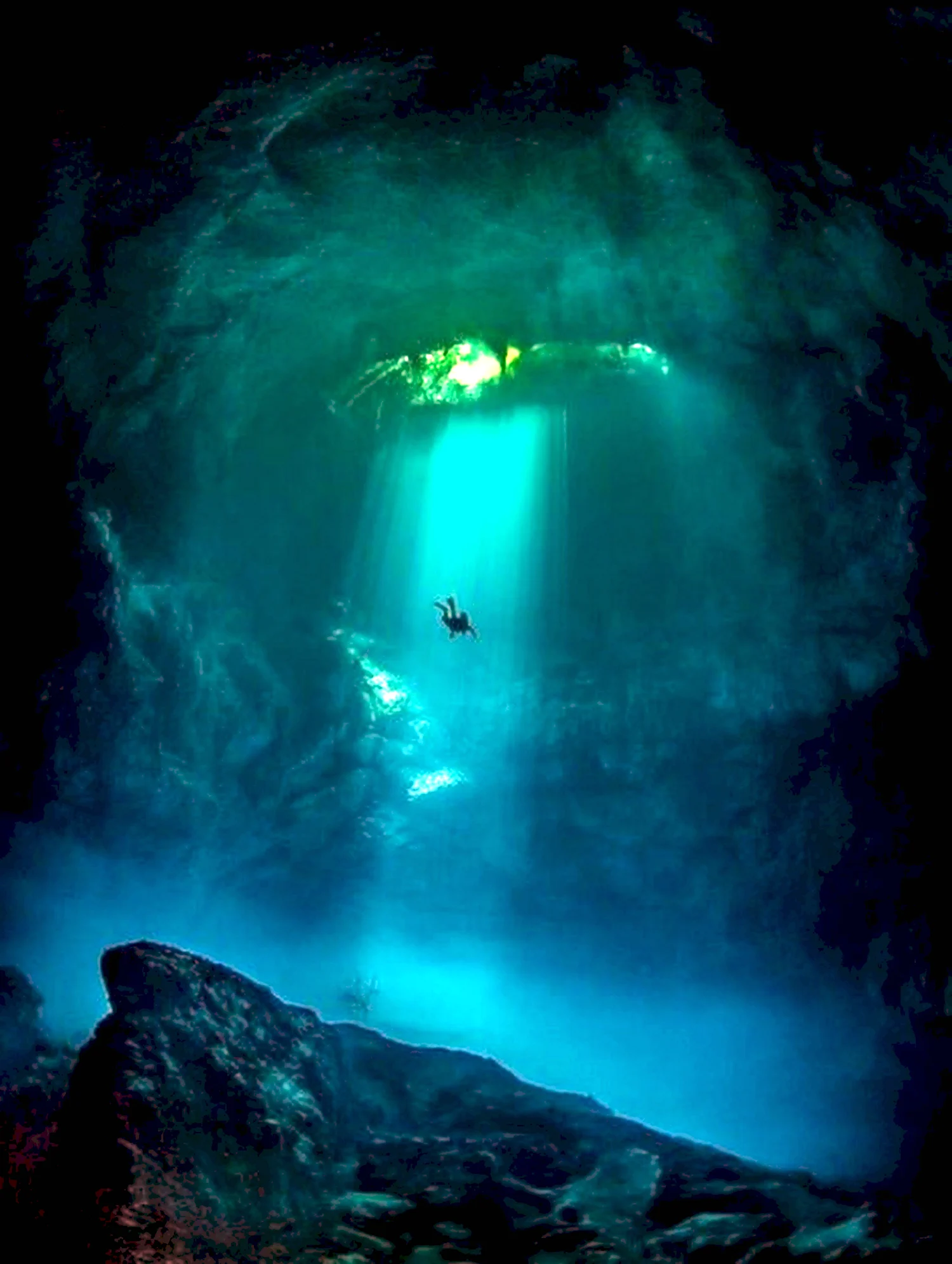 Красивые места под водой