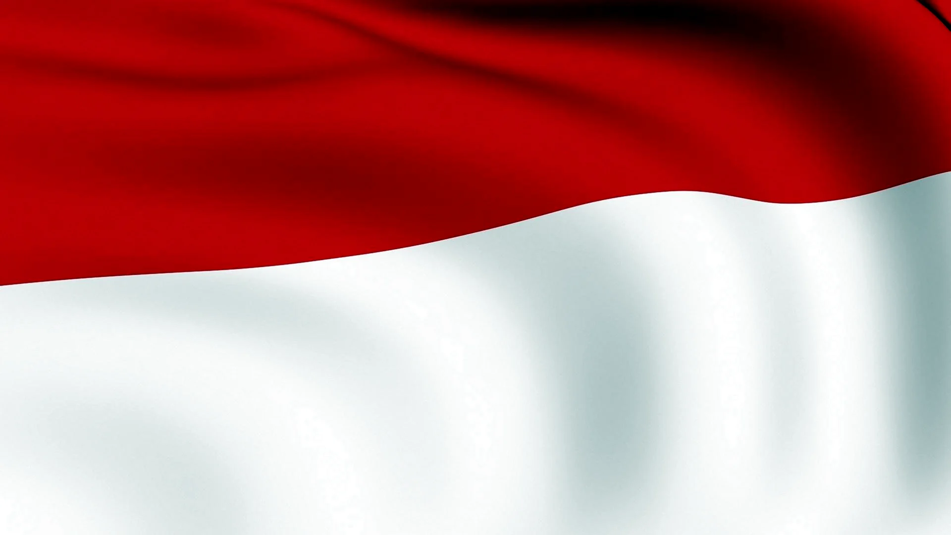 Красно белый флаг Индонезии