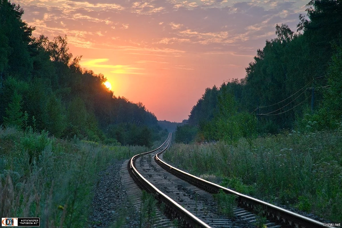 Красота железной дороги