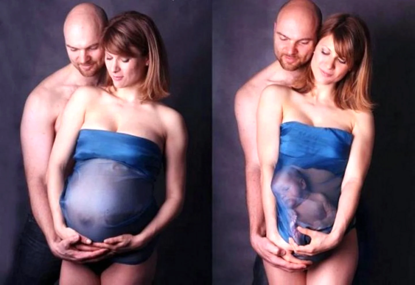 Креативные фотосессии беременных с мужем и детьми