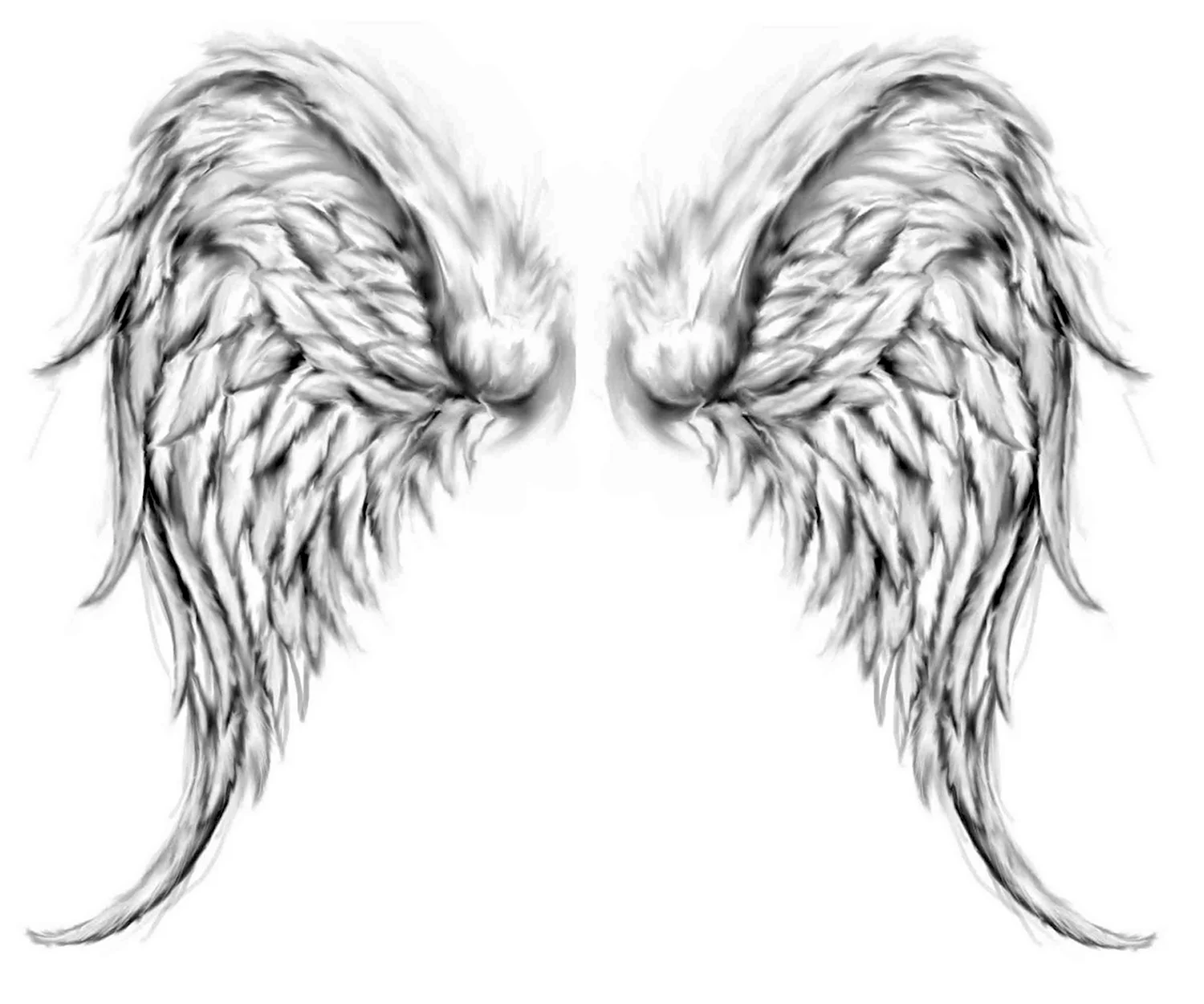 Крылья ангела эскиз
