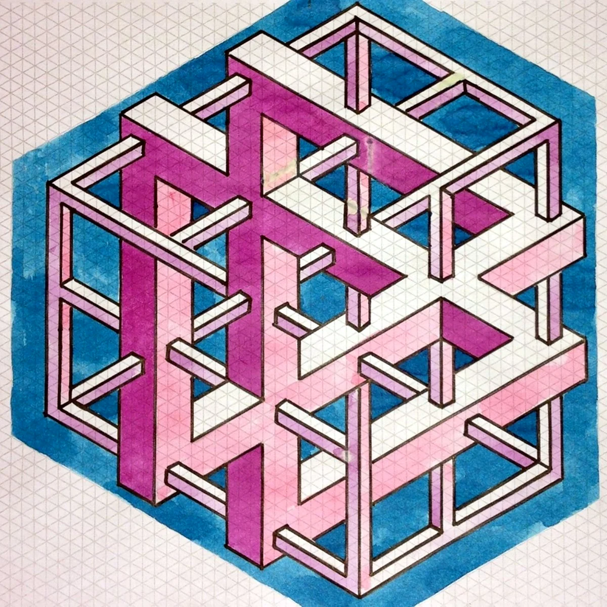 Куб художника Маурица Эшера