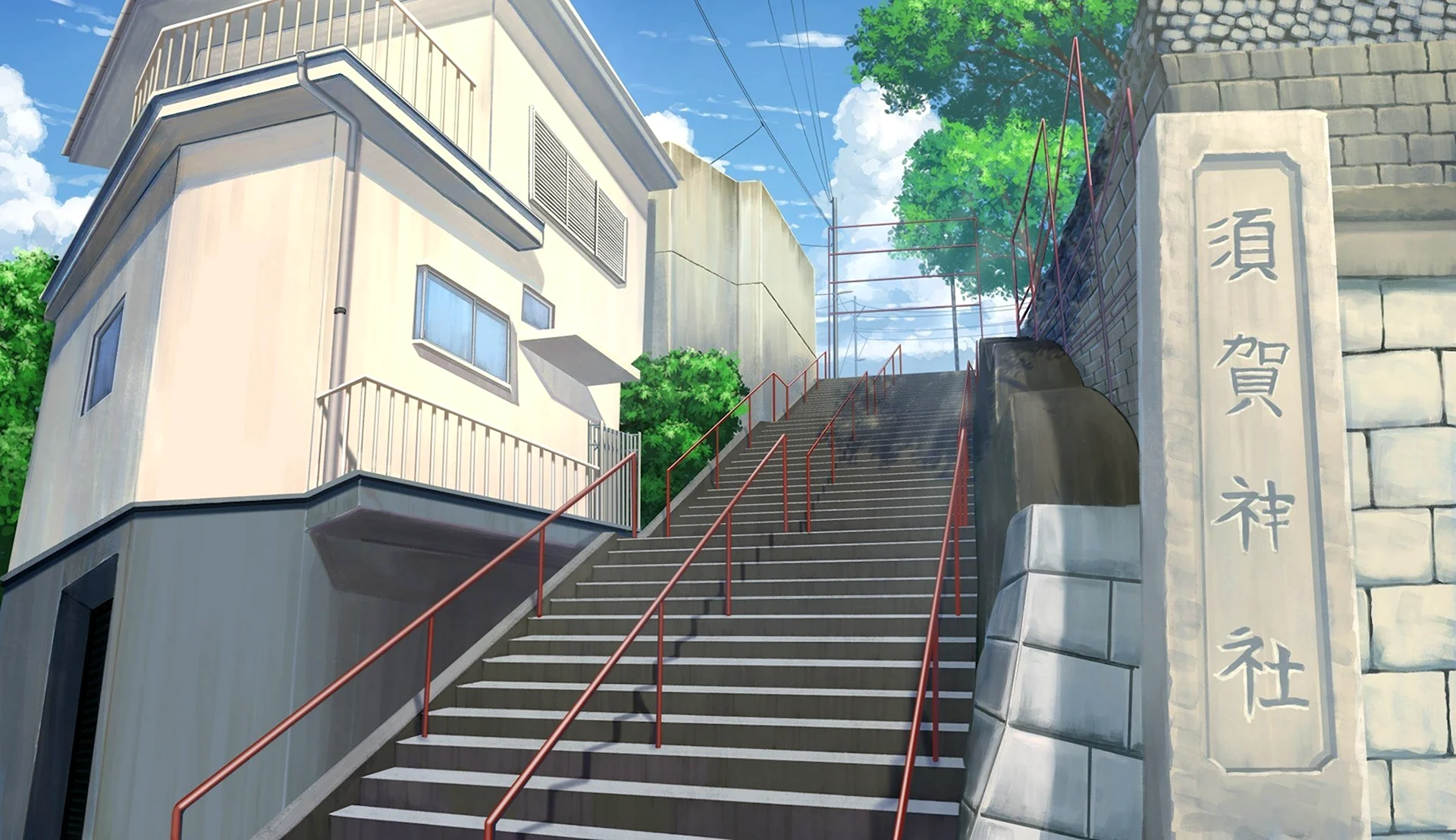 Лестница аниме