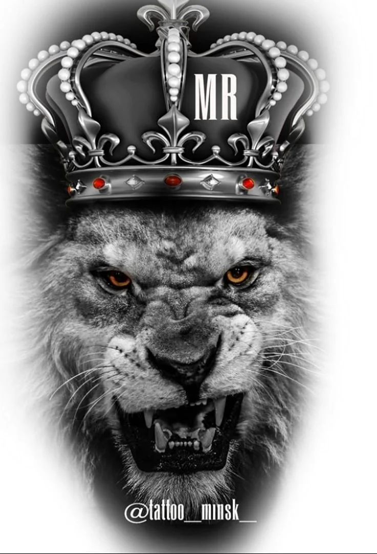 Лев с короной