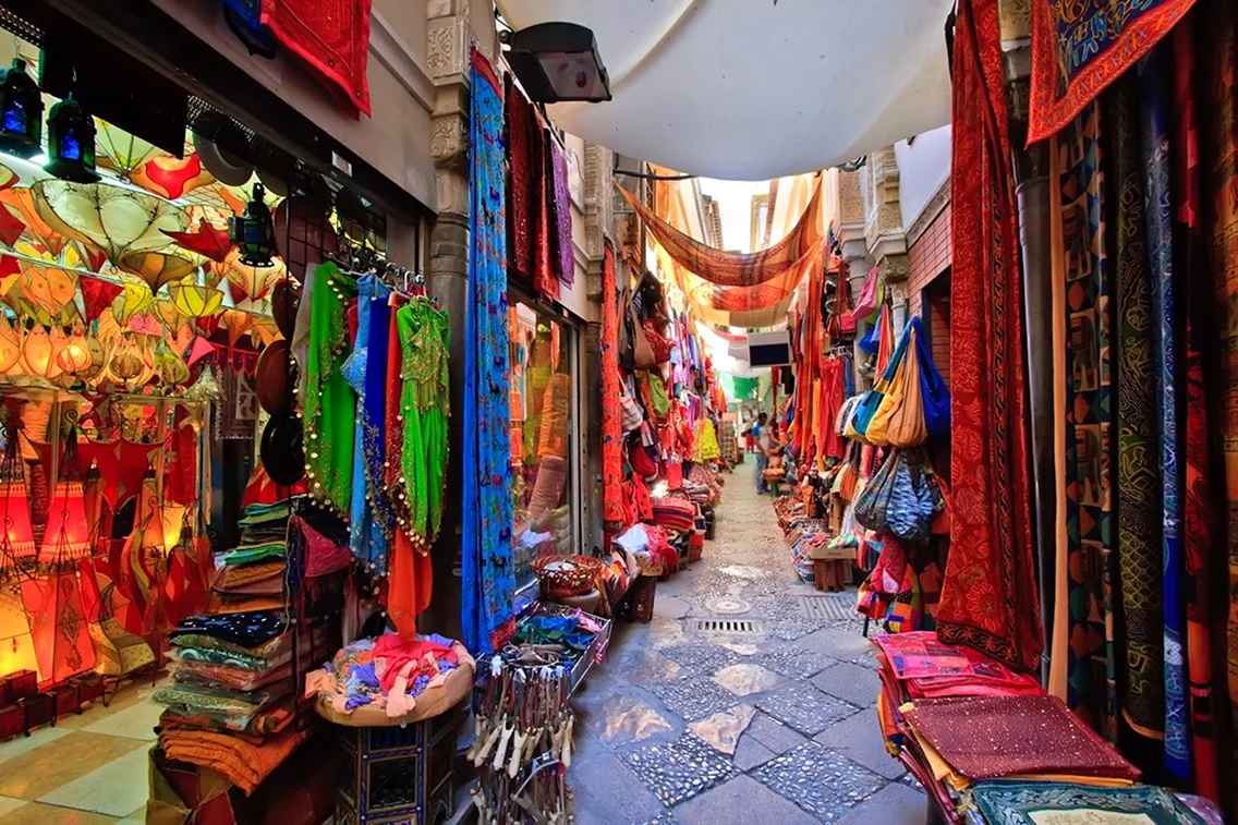 Марокко улица рынок бутик