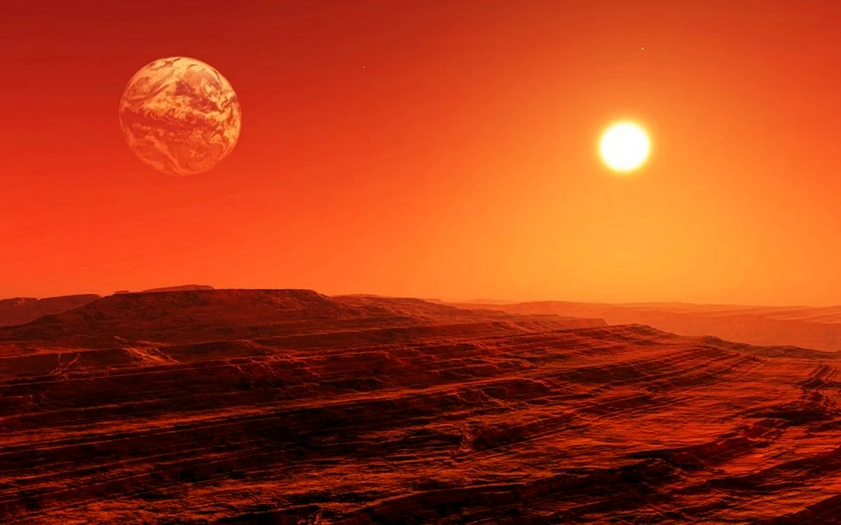 Марс красная Планета