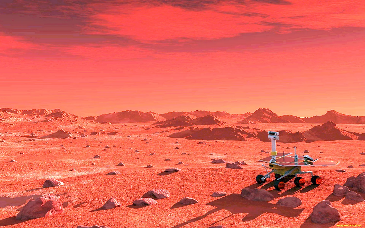 Марс поверхность планеты