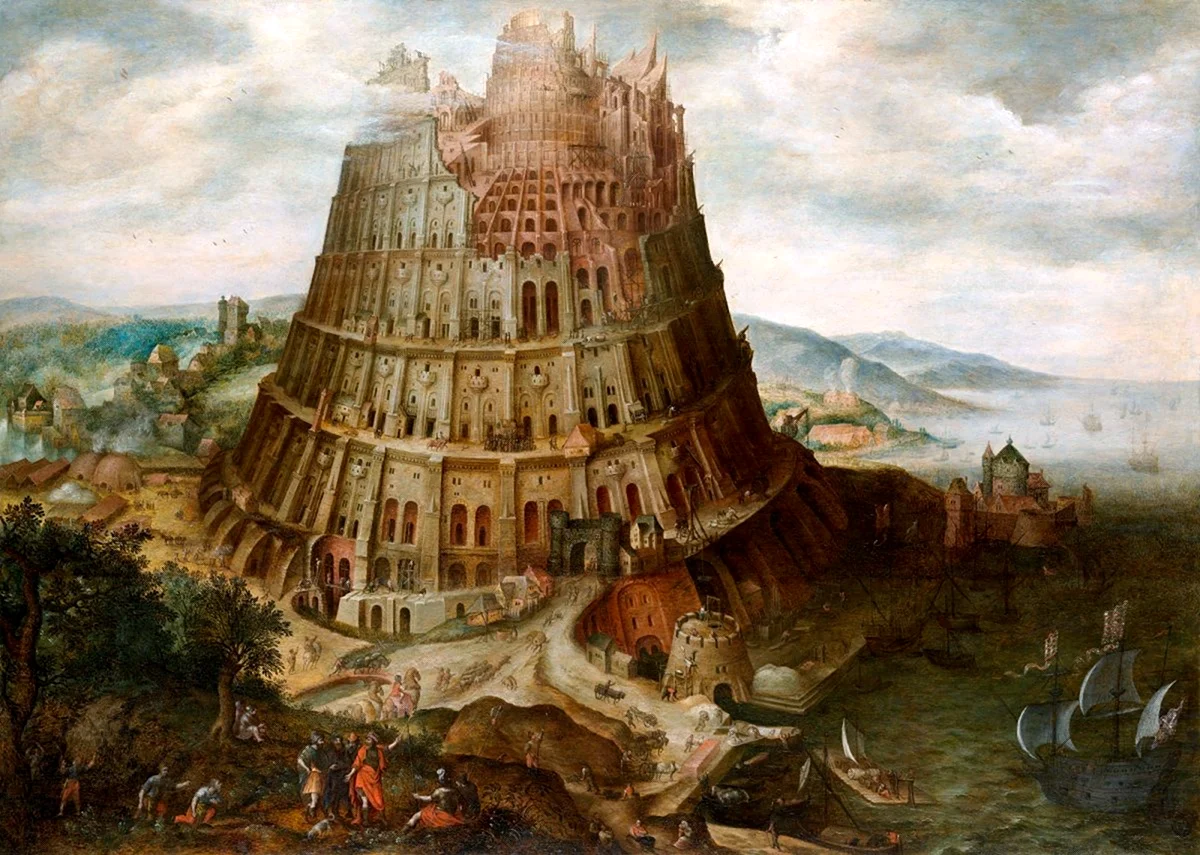 Мартен Ван Фалькенборх Вавилонская башня