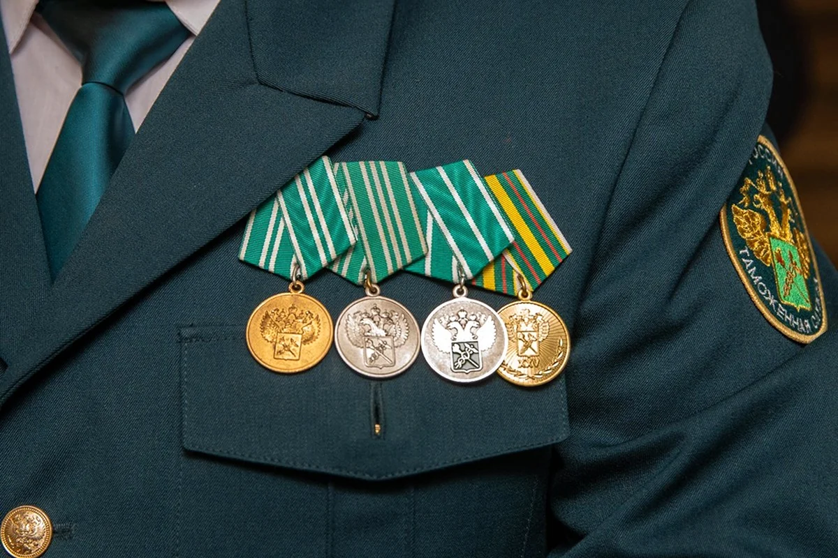 Медали ФТС России