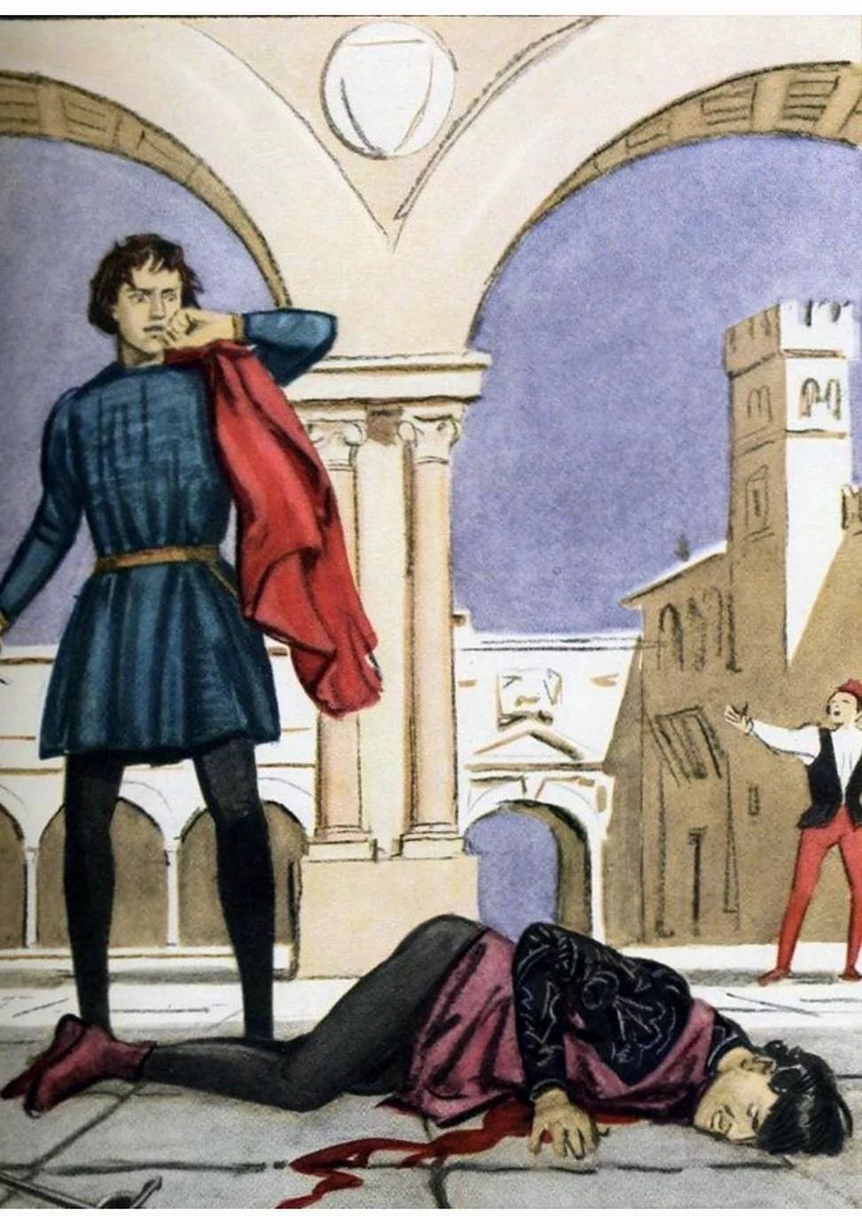 Меркуцио Ромео и Джульетта иллюстрации