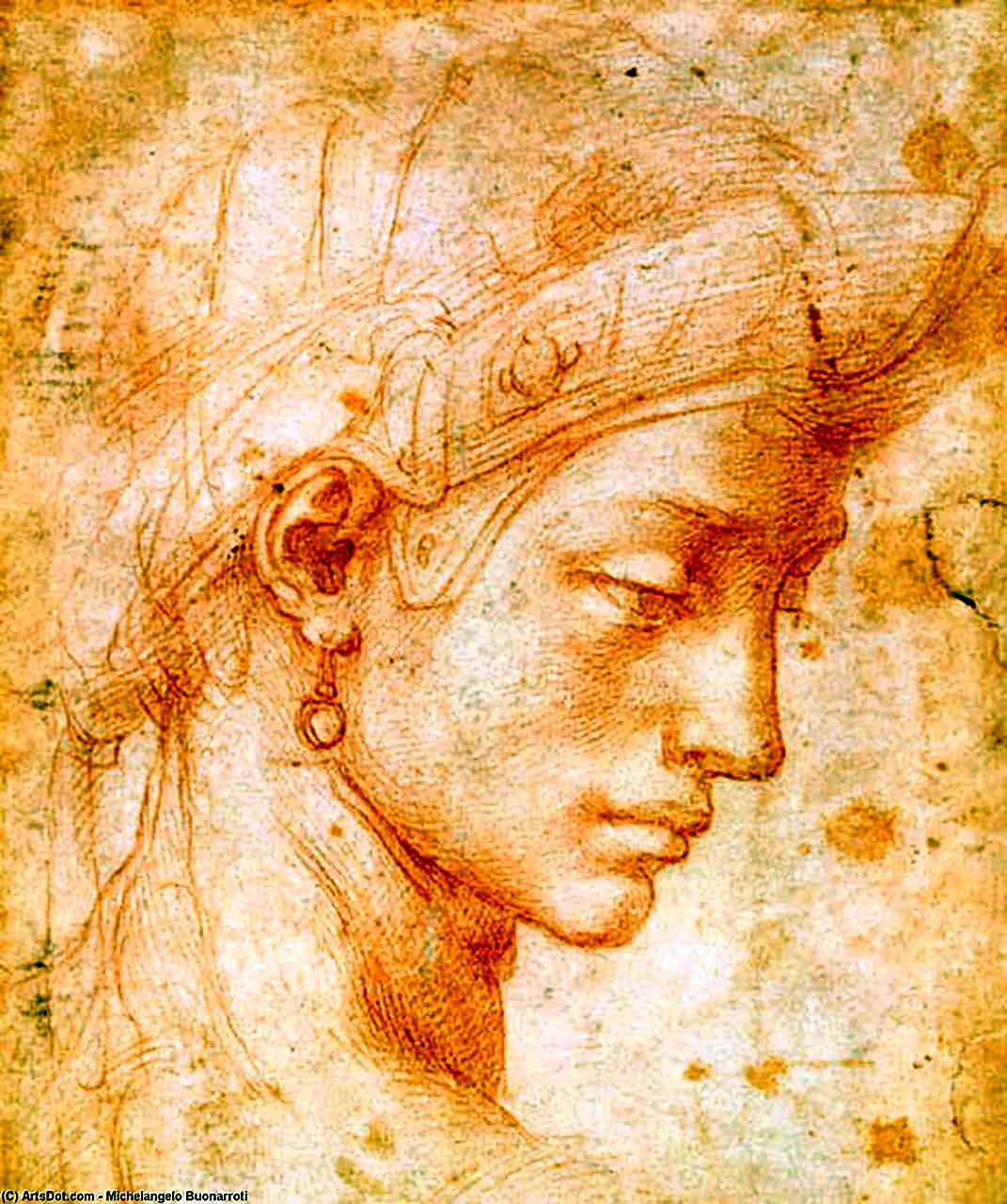 Микеланджело идеальная голова