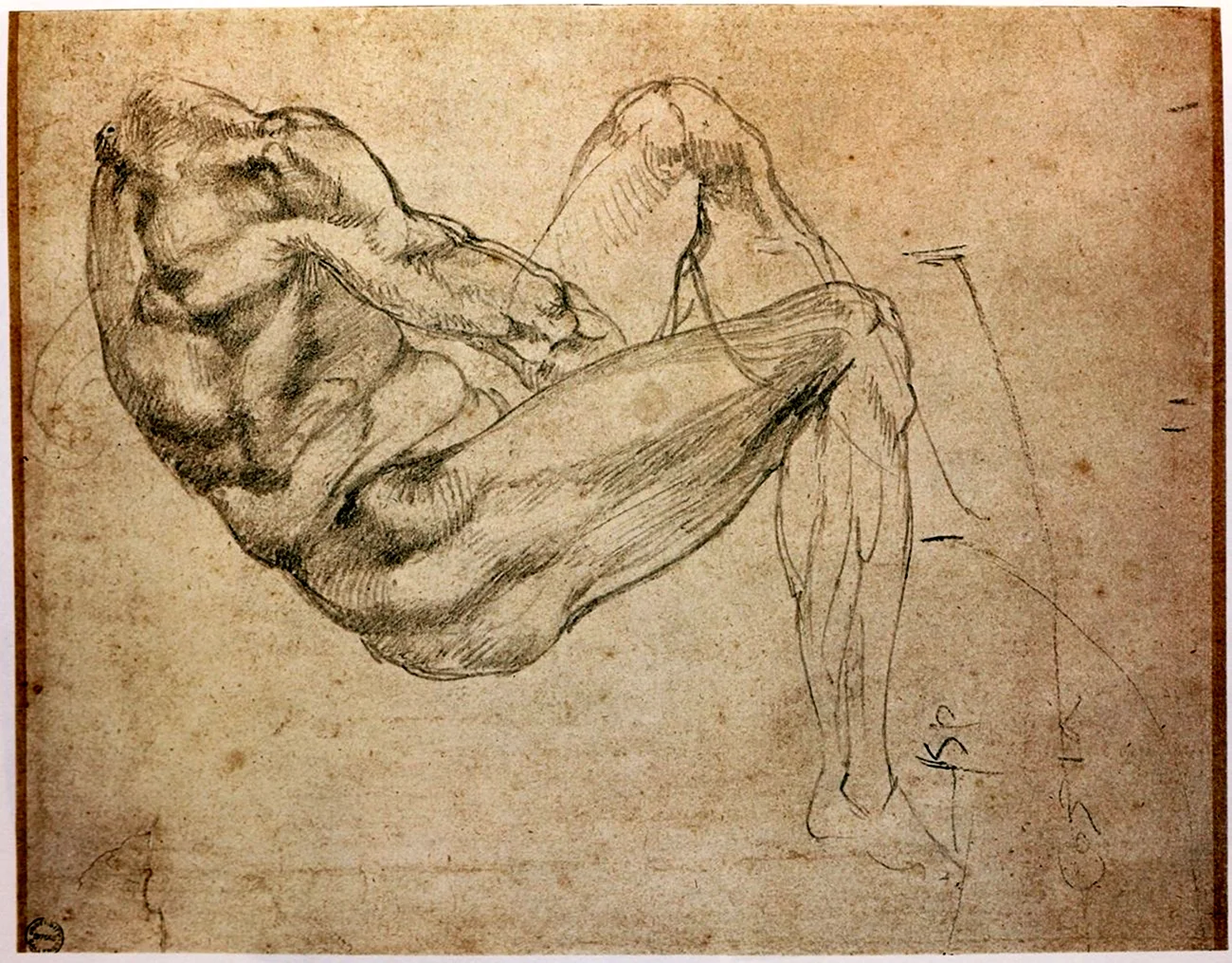 Микеланджело risunki