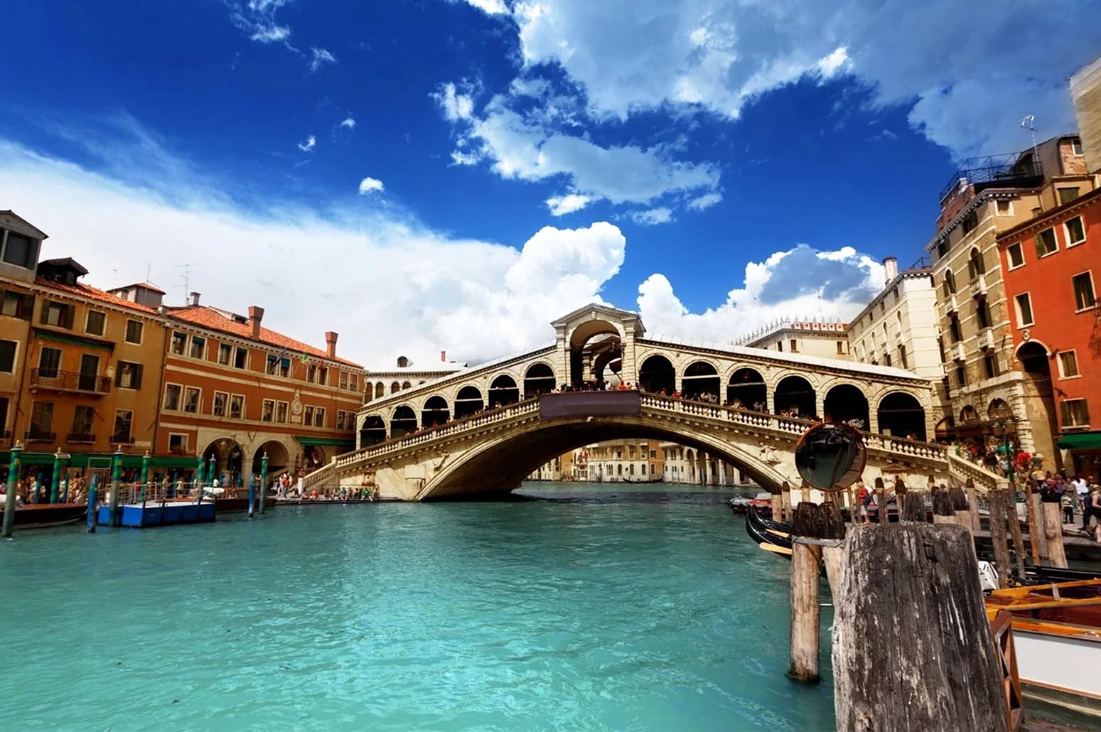 Модульная картина с мостиком Венеция