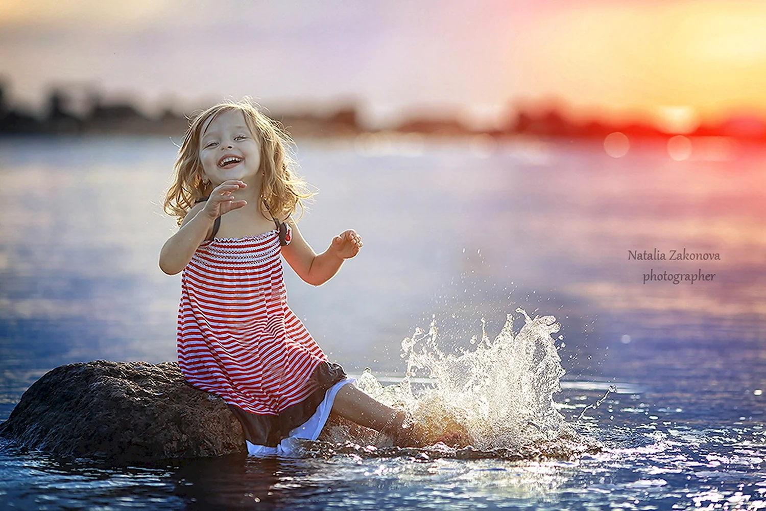 Море дети радость