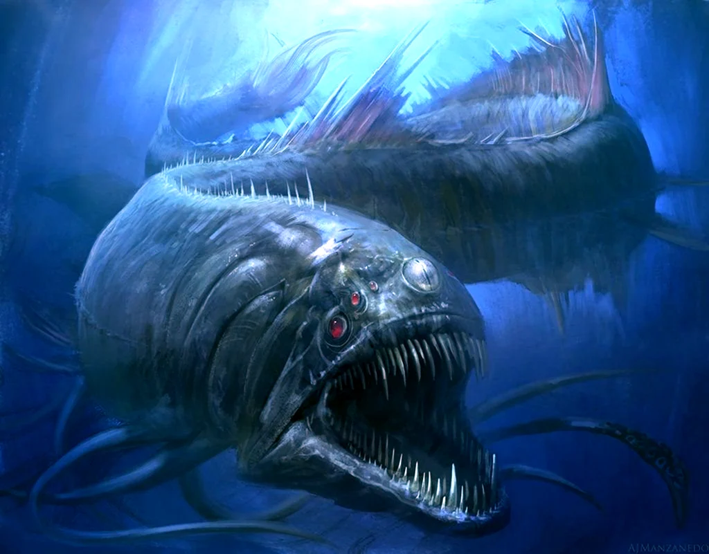 Морское чудовище мультфильм 2022