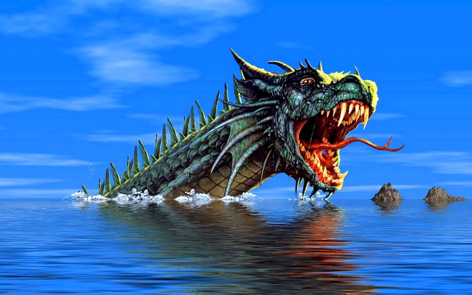 Морской дракон Draco Marinus
