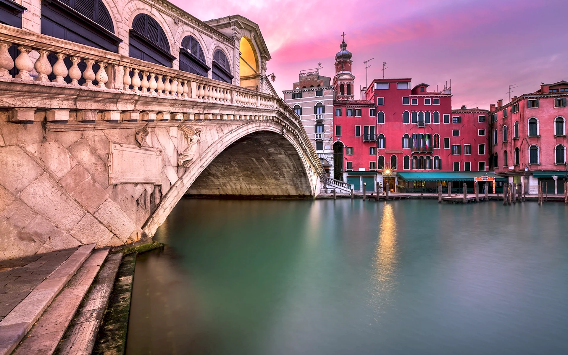 Мост Риальто Венеция Италия