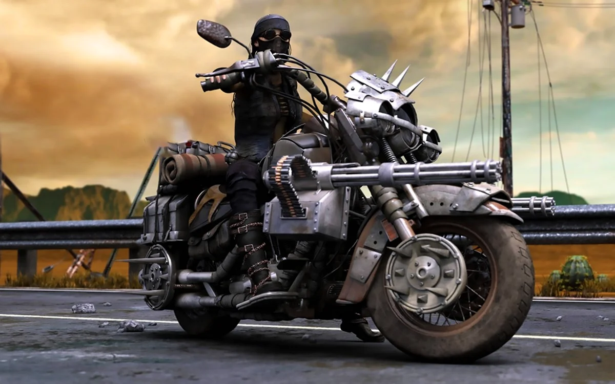 Мотоцикл Урал для зомби апокалипсиса