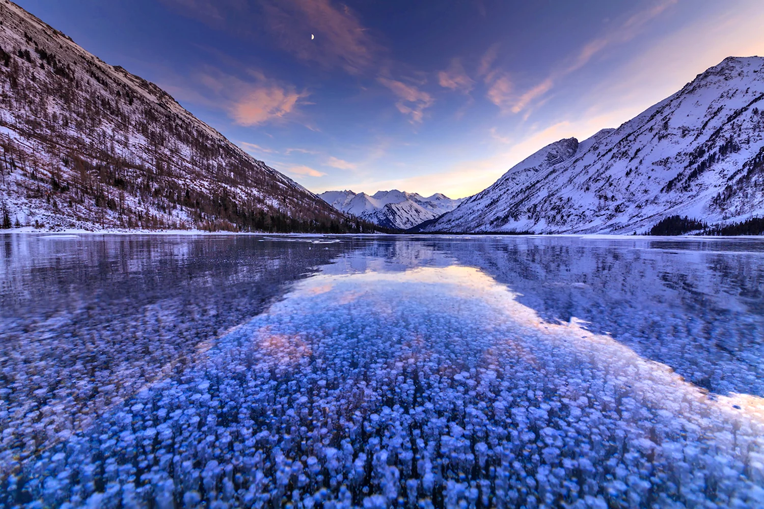 Мультинские озера зима